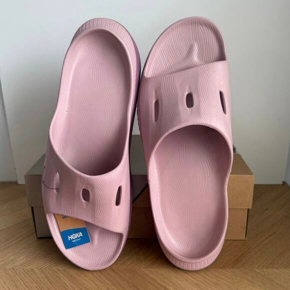 Hoka One One Ora Recovery 3 ‘Pale Mauve’ Unisex Slides- SZ Men 13 - Women 15 main image 5